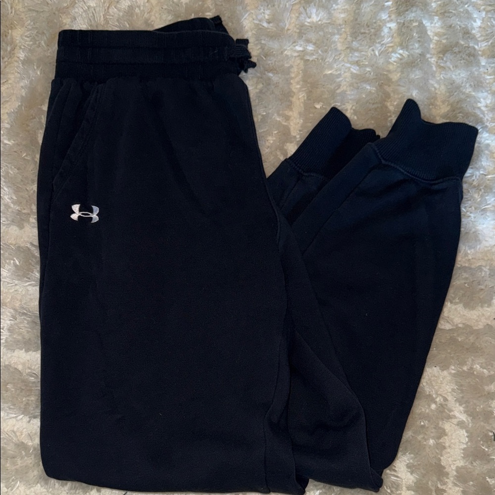 Under Armour black joggers